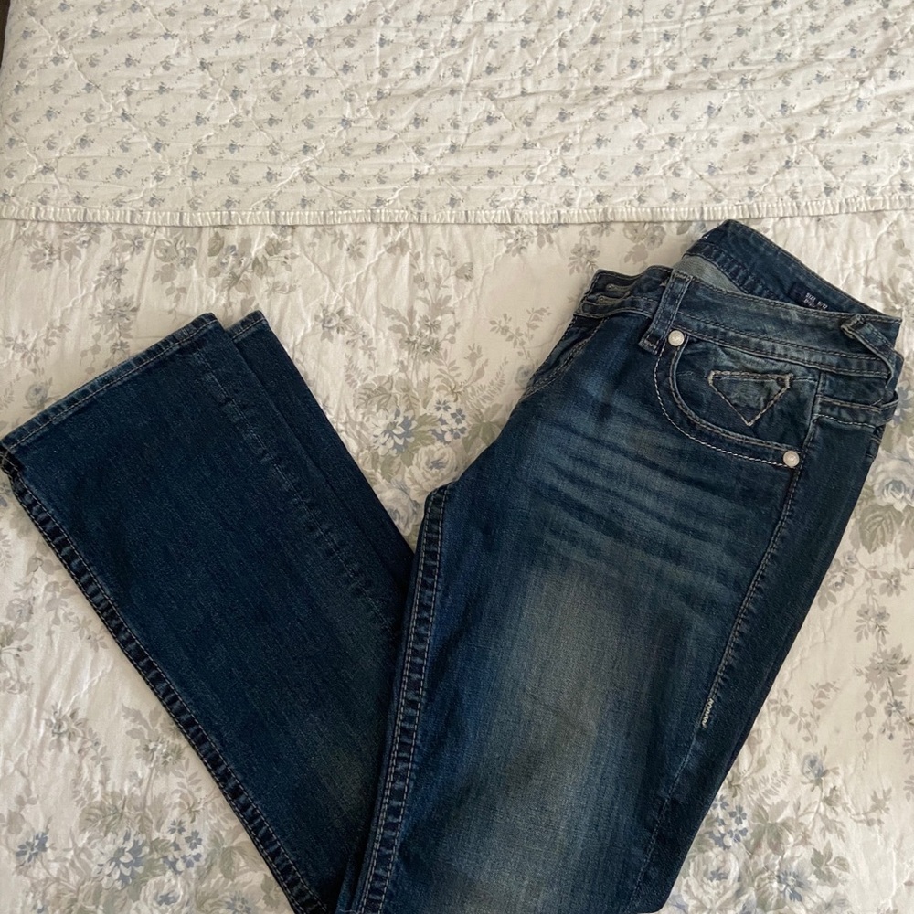 Wide leg jeans